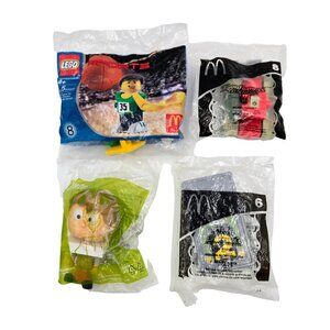 McDonald’s Happy Meal Toy Lot Of 4 Lego Transformers Spy Kids Scooby Doo New Sea